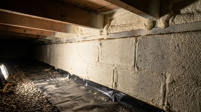 Crawl Space Spray Foam Insulation Lafayette