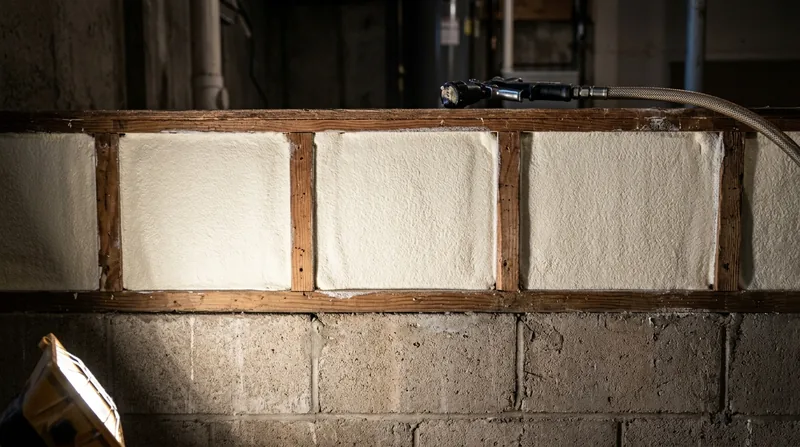 Rim Joist & Band Joist Spray Foam Lafayette