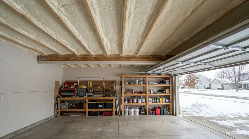 Garage Spray Foam Insulation Lafayette